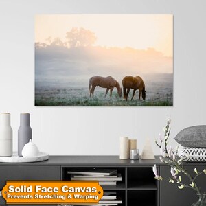 Over the Bed Wall Decor - Horse Photography - Large Horse Picture - Ranch Style Decor Horse Wall Art - Western Office Decor - Living Room