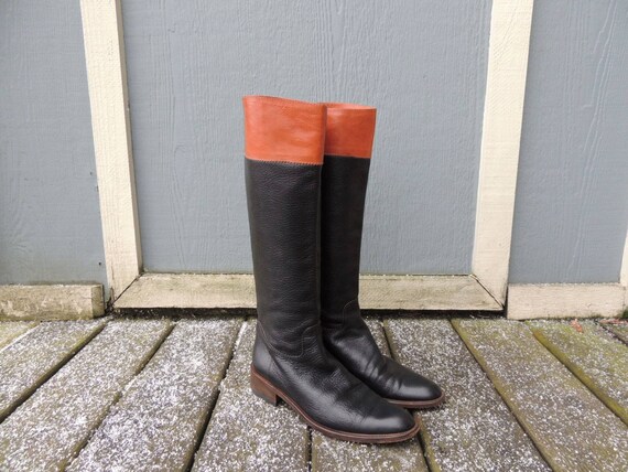 cheap leather riding boots