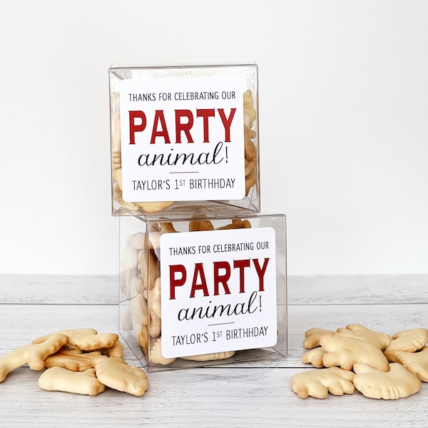 Zoo Party Favors Etsy