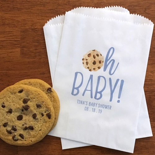 Baby Shower Cookie Bags LINED Boy Girl Gender Neutral Baby Etsy