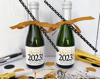 DIY Champagne Party Favors - Fashionable Hostess
