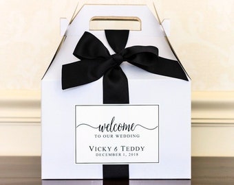wedding favors for hotel guests