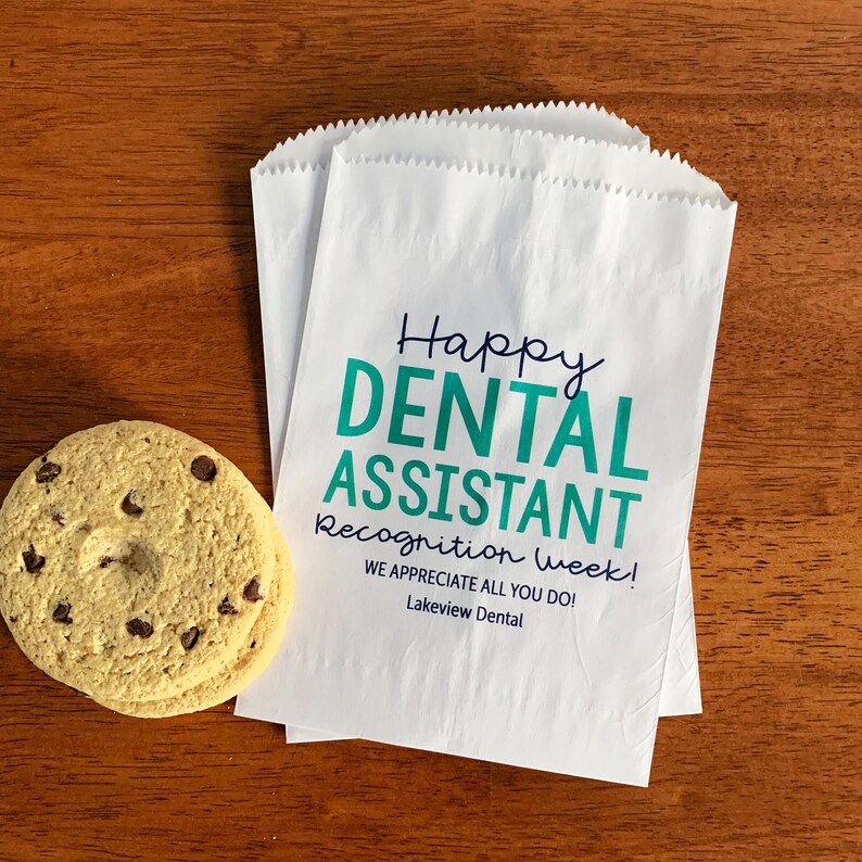 Dental Assistant Recognition Week Gift Bags Personalized Etsy