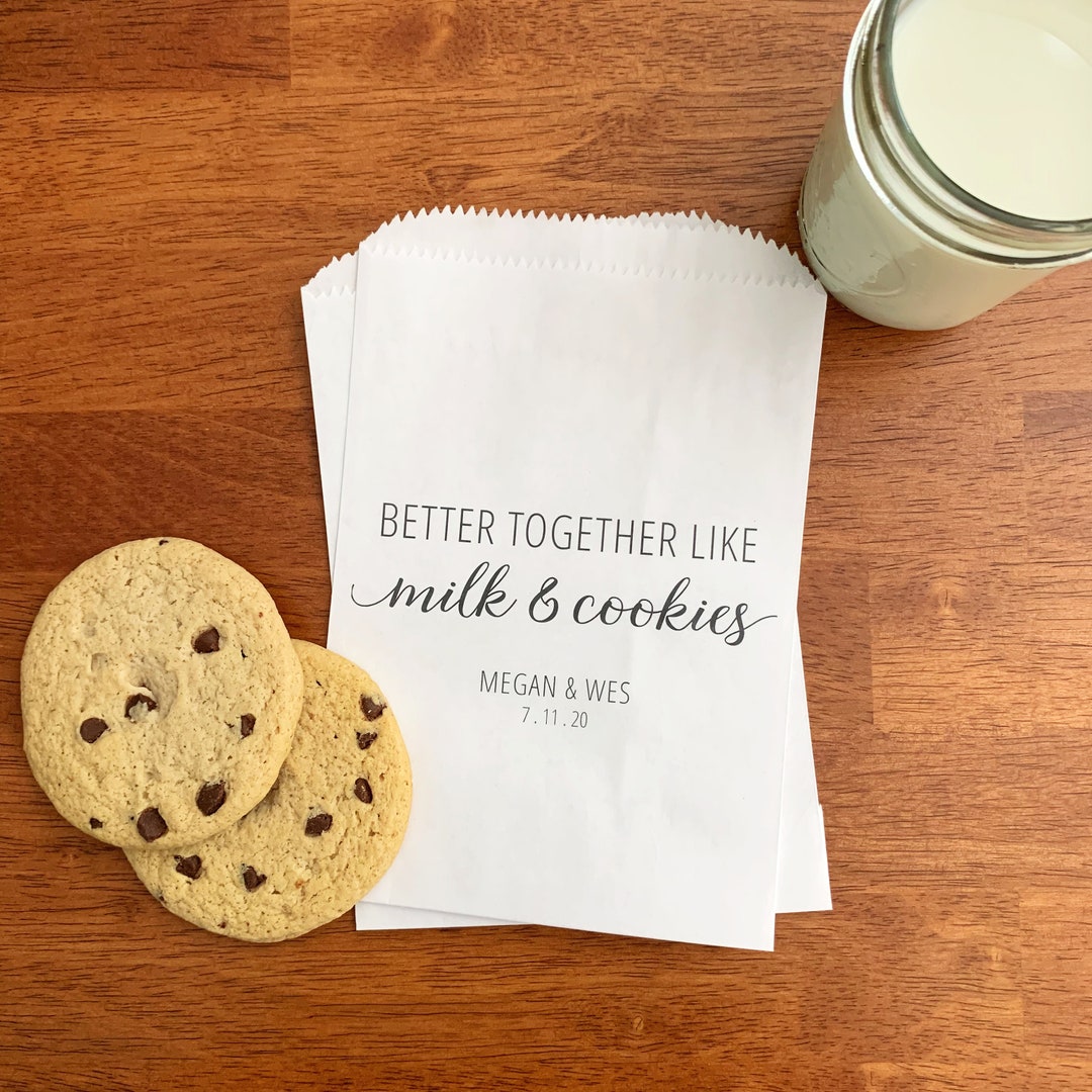 LINED Wedding Cookie Bags Cookie Bar Bags Cookie Favor Etsy