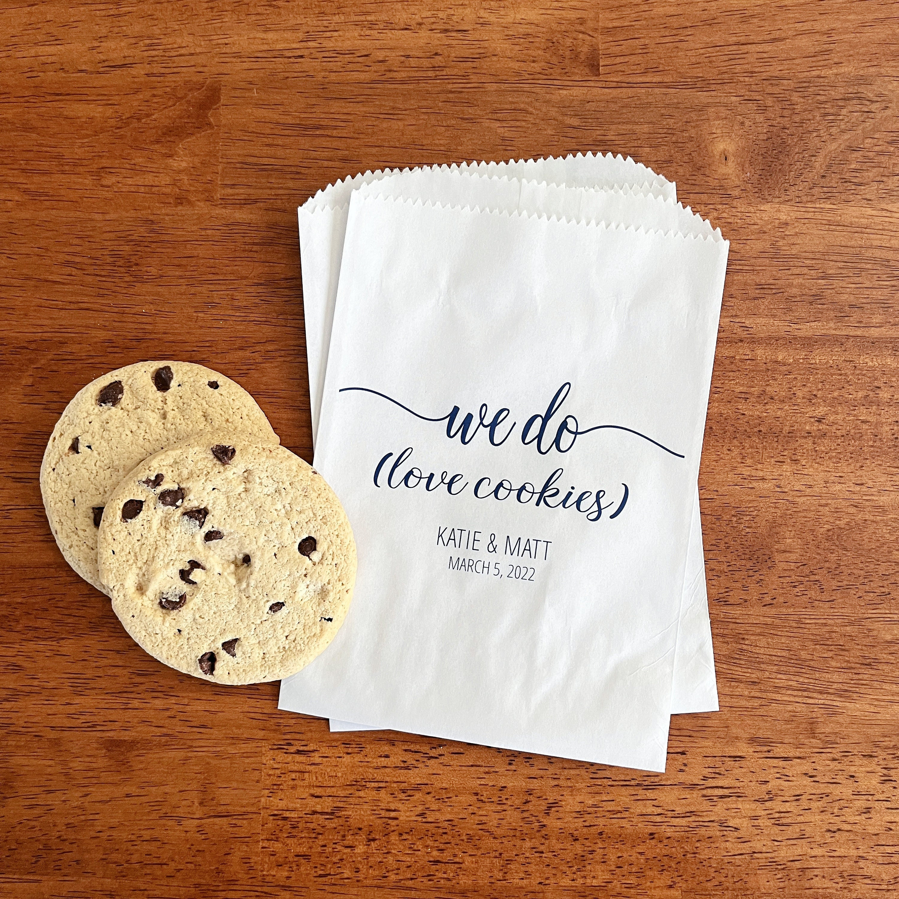 Wedding cookie bags deals
