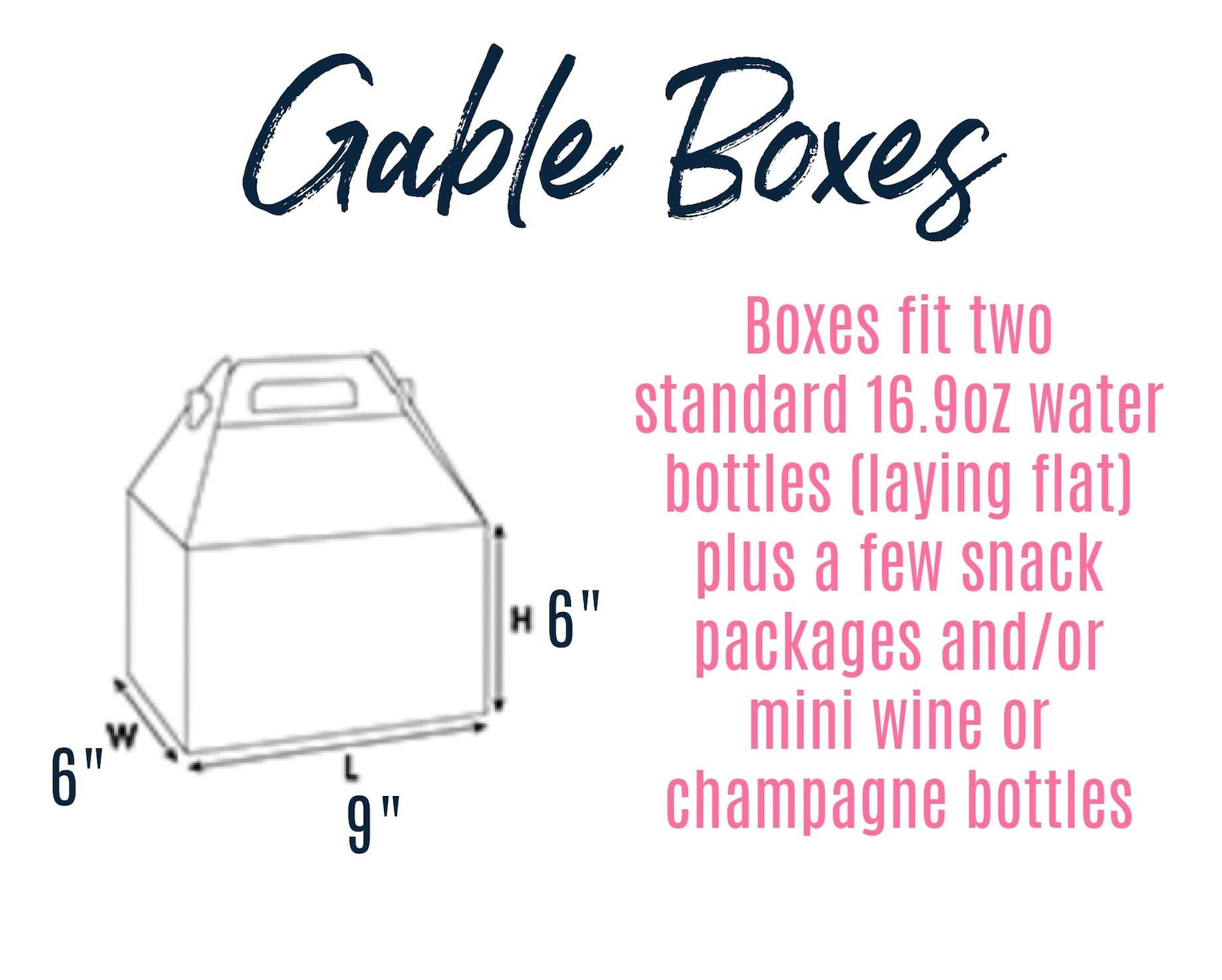 Personalized Wedding Guest Welcome Boxes - Gable Boxes, Ribbon & Labels ...