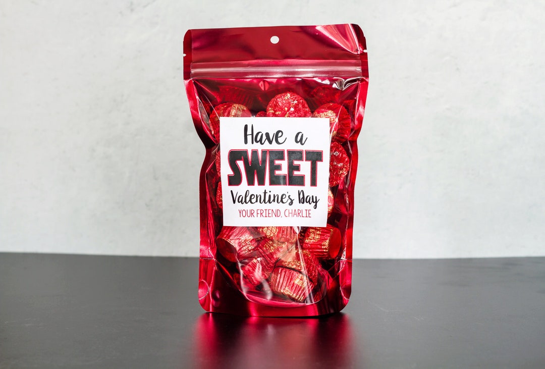 Kid's Valentine's Day Candy Bags for Class - Valentine's Gift Bags for ...