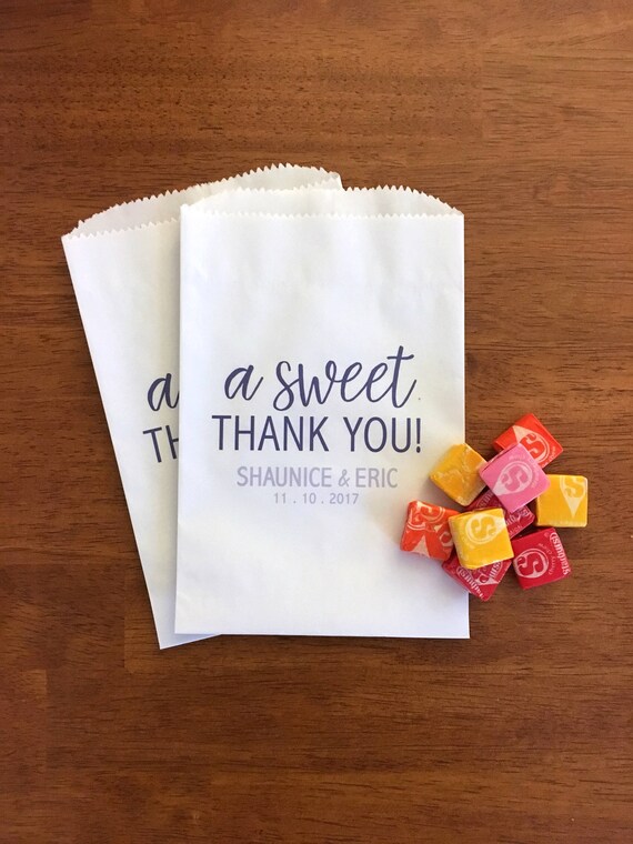cookie favor bags for baby shower