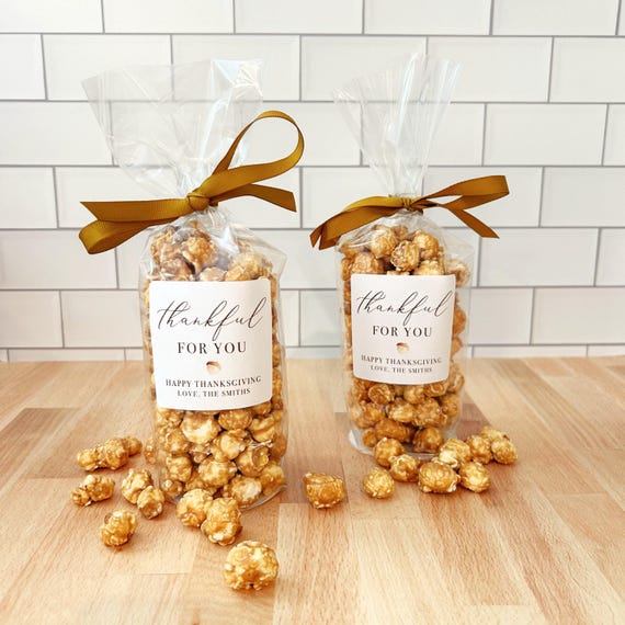 Personalized Fall Favor Bags