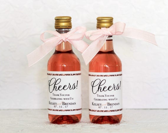 Where to Find Mini Wine Bottles for Your Wedding