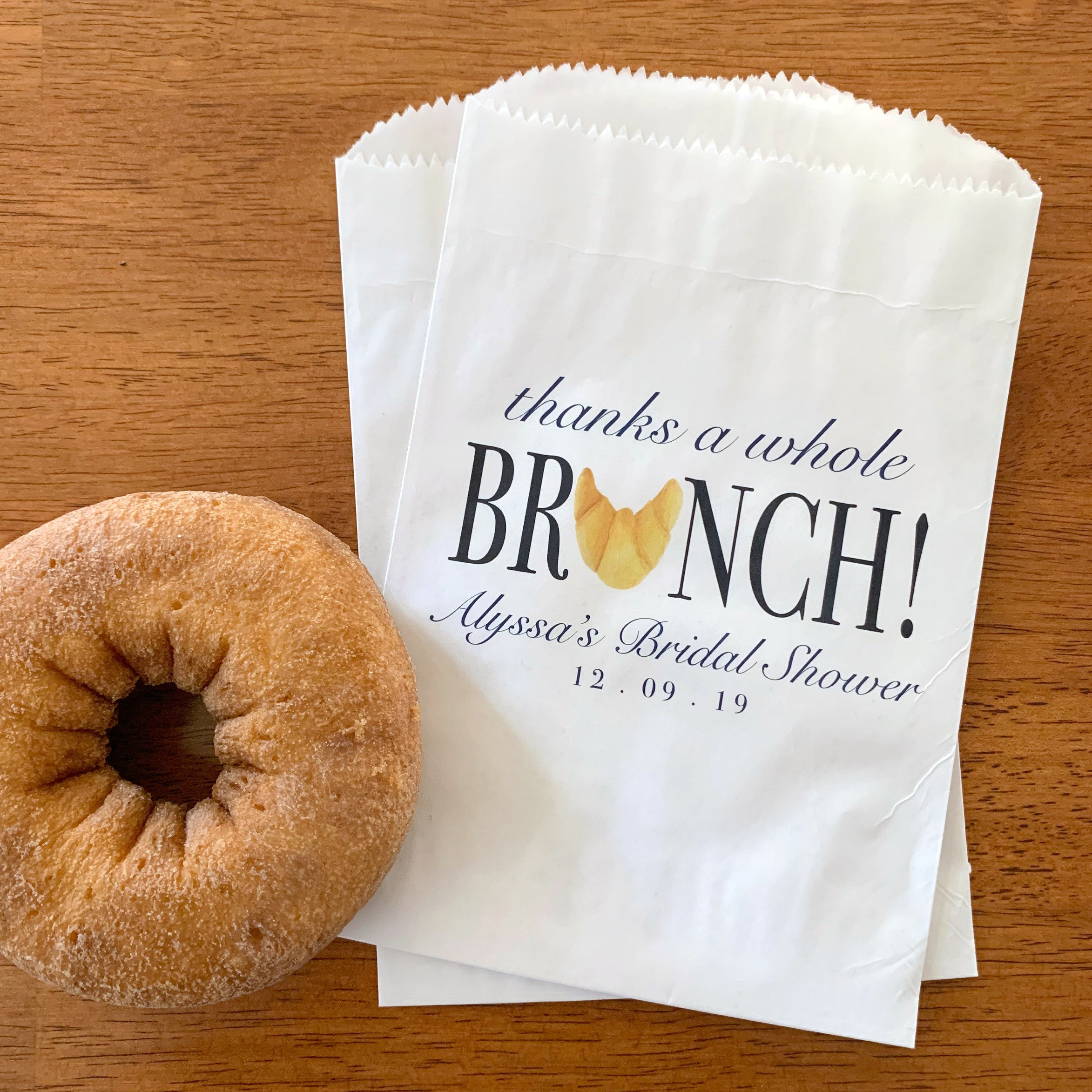 Brunch Favor Bags Brunch Party Favor Bags Bridal Shower Etsy