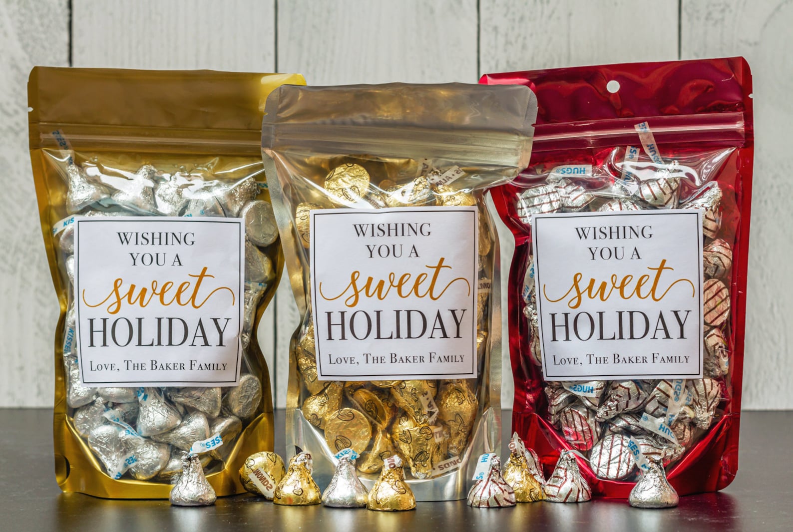 Sweet Holiday Candy Bags Christmas Treat Bags Party Favor - Etsy