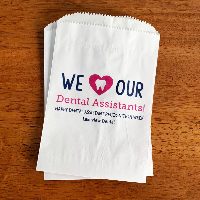Dental Assistant Recognition Week Gift Bags Dental Etsy
