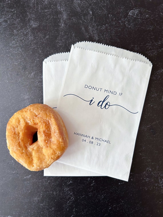 Donut deals bags wedding