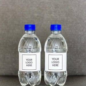 Party Logo Water Bottle Labels Printed - WATERPROOF Water Bottle Stickers image 2