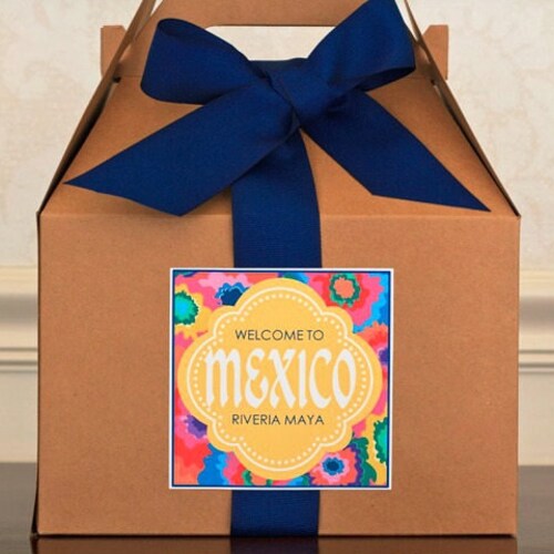 4x4 Large Destination Wedding Bag Labels Etsy