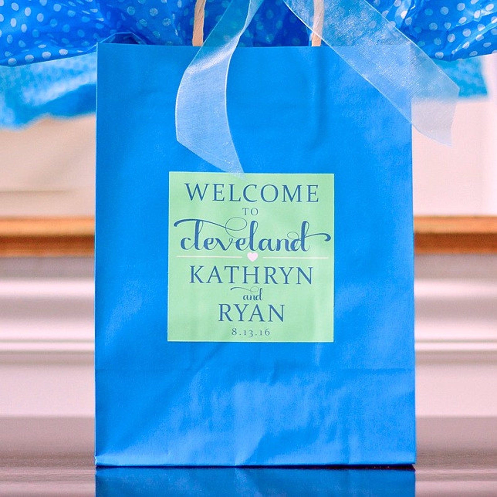 Wedding Bag Stickers Hearts Wedding Gift Bag Labels Etsy