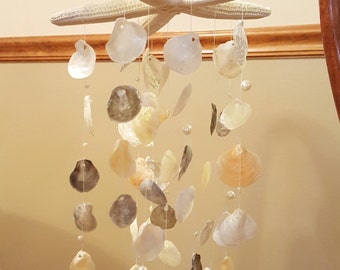 starfish jingle shell windchime