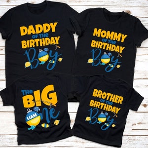 Big One Birthday Shirt, Fishing Birthday Shirt, Family Birthday Shirt, 1st Birthday tee, Personalized Birthday Shirt, Boy First Birthday,