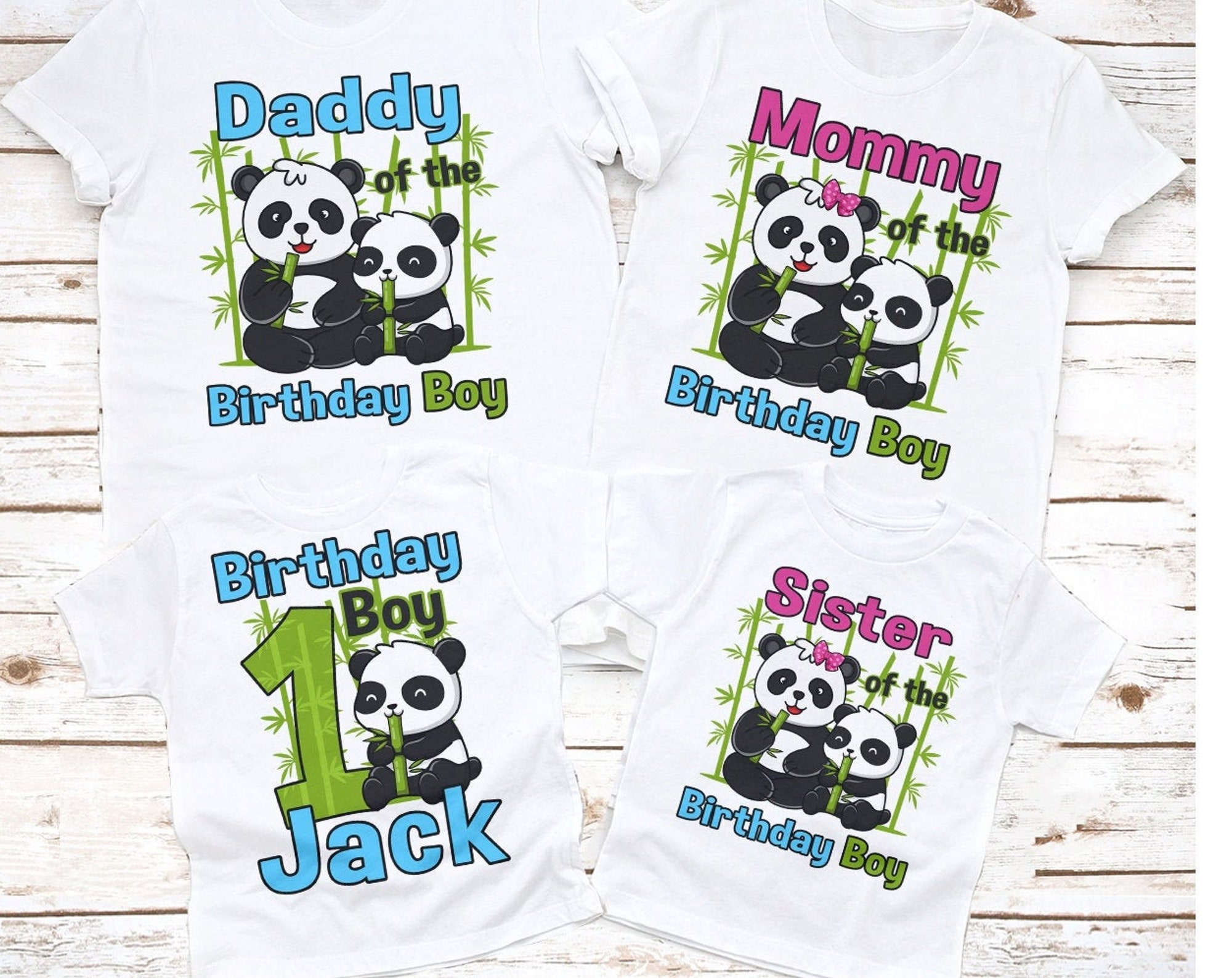 Discover Panda Birthday Shirt, Panda Family Shirts, personalized panda shirt, panda First Birthday Shirt, Zoo Birthday shirt, Animal white shirt tee