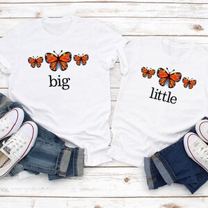 Big Little Shirts, Big Little Reveal Shirts, Sorority reveal shirts, Butterfly Shirt, Big Sister, Little Sister, Sorority Gift Shirt, Greek