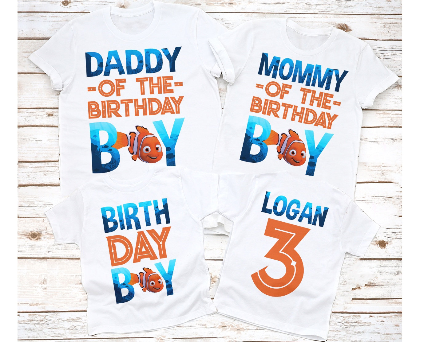 finding nemo family shirts