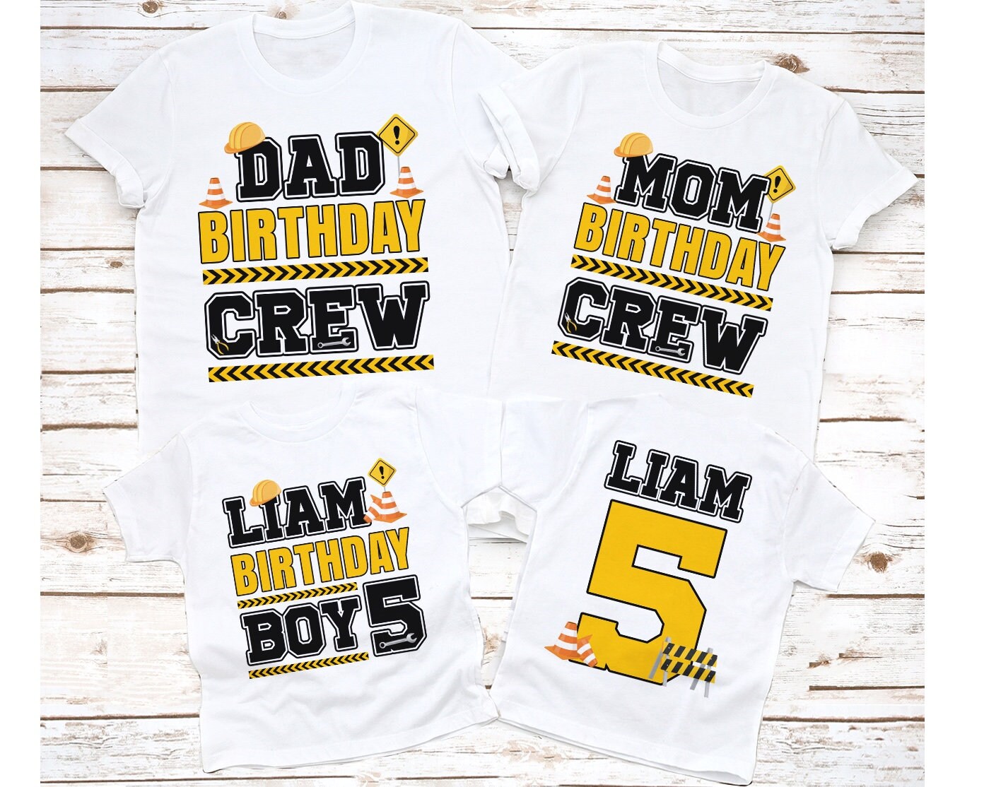 Construction birthday shirt Birthday boy shirt Construction Etsy