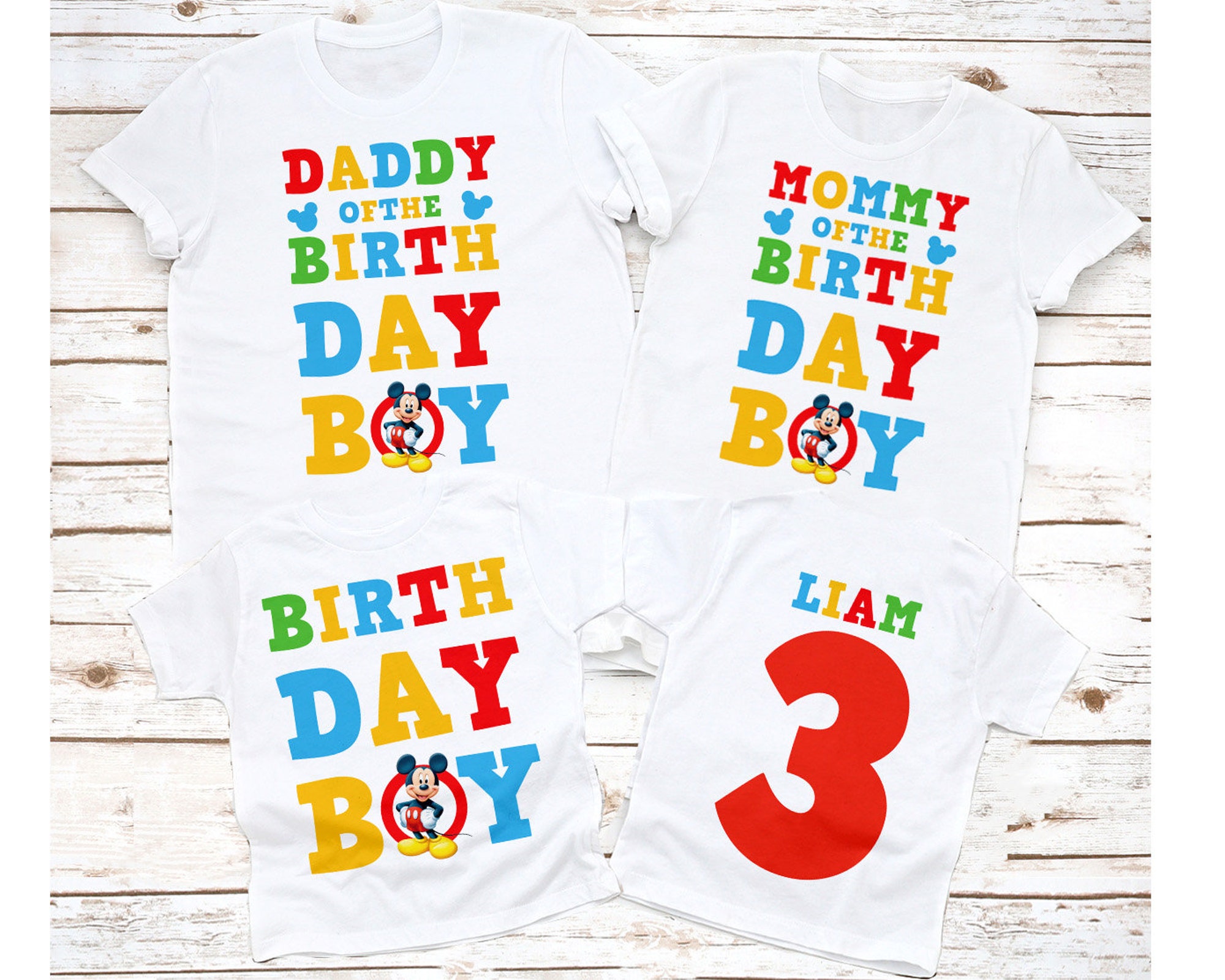 Discover Mickey Clubhouse Birthday Shirt, Mickey Mouse Birthday shirt, Mickey Family Birthday shirt, Mickey Matching Family Birthday Raglan, first