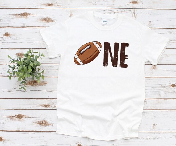 First birthday 2025 football shirt