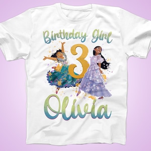 Encanto Birthday Shirt, Encanto Isabela Shirt, Mirabel Shirt, Encanto Family Birthday Shirt, Girl Birthday Shirt, Encanto party, Girl Outfit