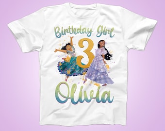 Encanto Birthday Shirt, Encanto Isabela Shirt, Mirabel Shirt, Encanto Family Birthday Shirt, Girl Birthday Shirt, Encanto party, Girl Outfit