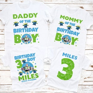 Buzz Lightyear Birthday Shirt, Toy Story Birthday shirt, Buzz Lightyear Family Birthday shirt, Toy Story Matching Family Birthday shirt tee
