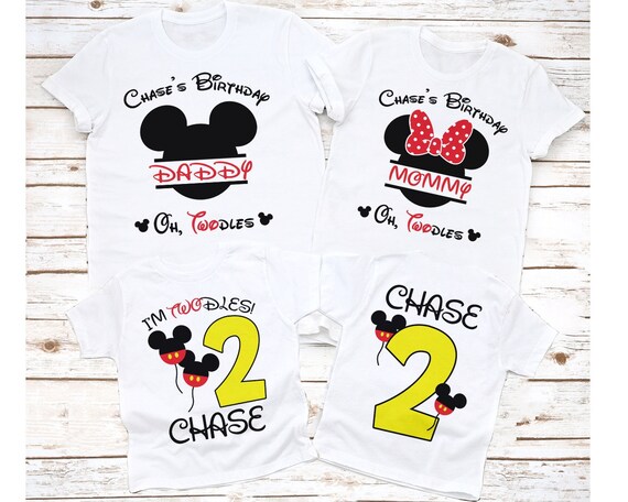 Mickey 2nd birthday shirt cheap
