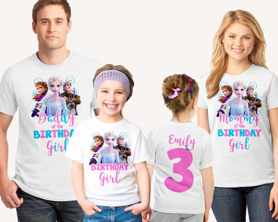 Frozen family birthday shirts best sale