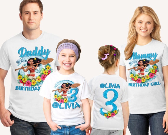 Moana Birthday Shirt Moana Birthday Shirt Moana Family Birthday Shirt Girls Pink Birthday Shirt Moana White Shirt Princess Moana Moana Etsy Canada