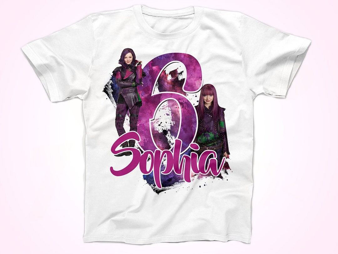 Descendants Birthday Tshirt, Descendants Birthday Shirt, Descendants ...