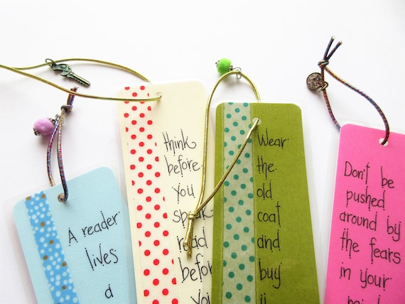 Bookmark Holder Gift Tag Supplies Accessories DIY Projects Paper 1 Set Gift