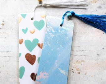 Handcrafted bookmarks, bookmarks with sayings, small gifts