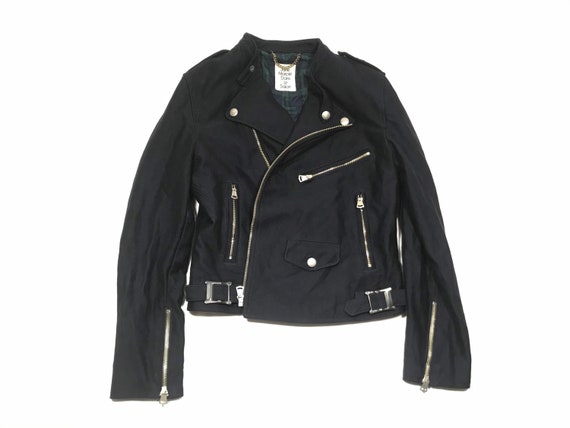 Jane Marple Dans Le Salon Designer Biker Jacket Sz Medium Made Etsy Jane Marple Dans Le Salon Designer Biker Jacket Sz Medium Made Etsy
