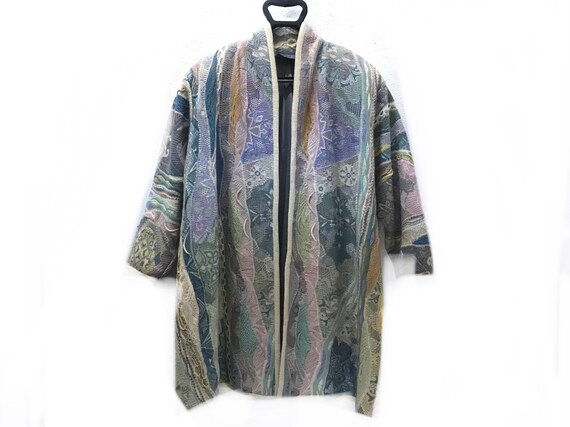 COOGI Multicolour Cardigan Sz Free Made in Austral