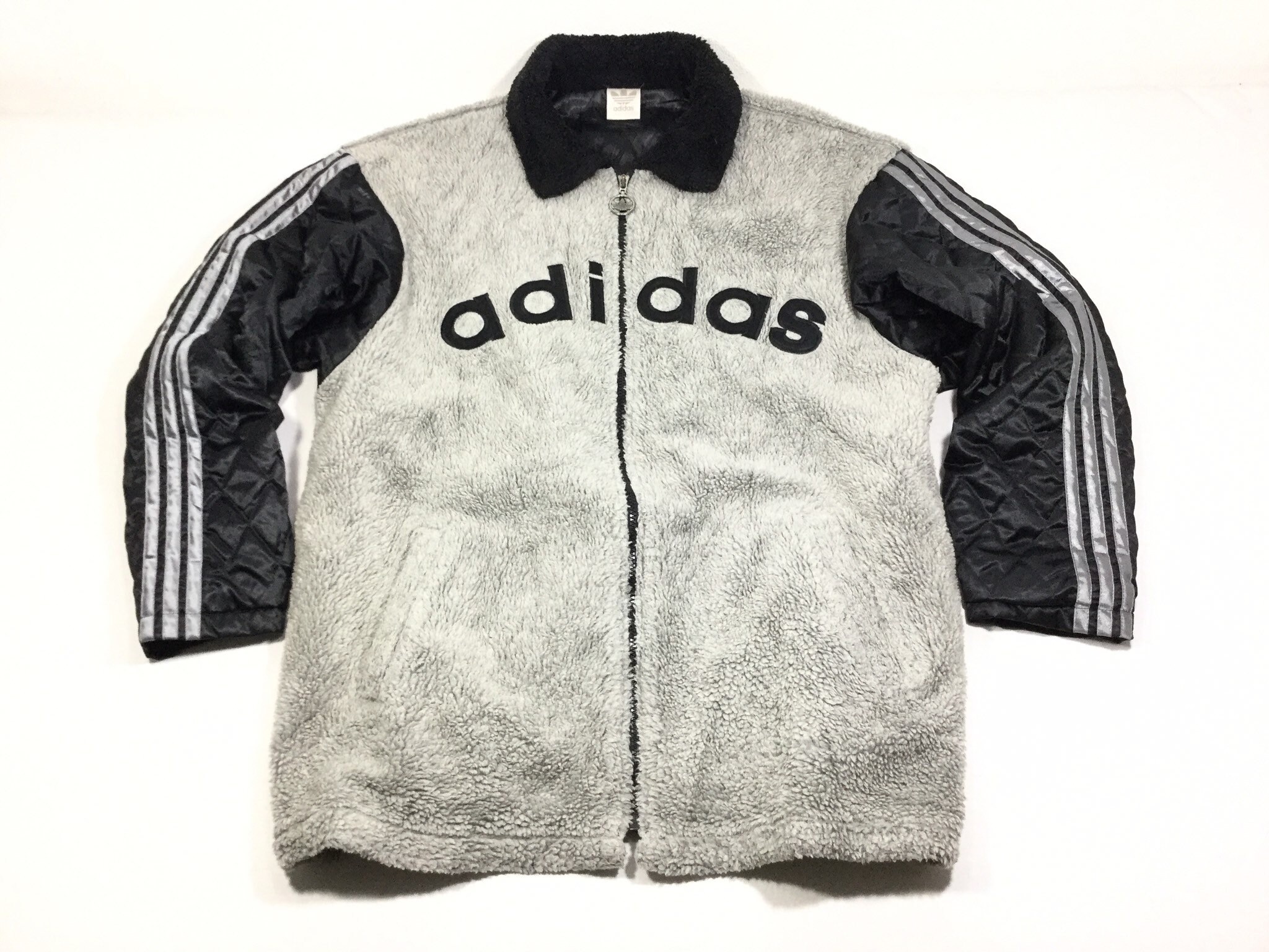 vintage adidas sherpa fleece