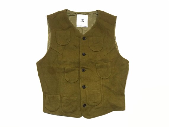 LEUR LOGETTE Anatelier Floral Waistcoat Sz 1 Made in Japan rrp297