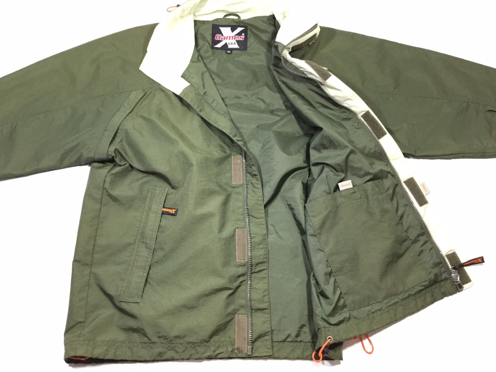 Vintage X GAMES XGAMES Skate Surf Bmx Winbreaker Jacket Sz Etsy