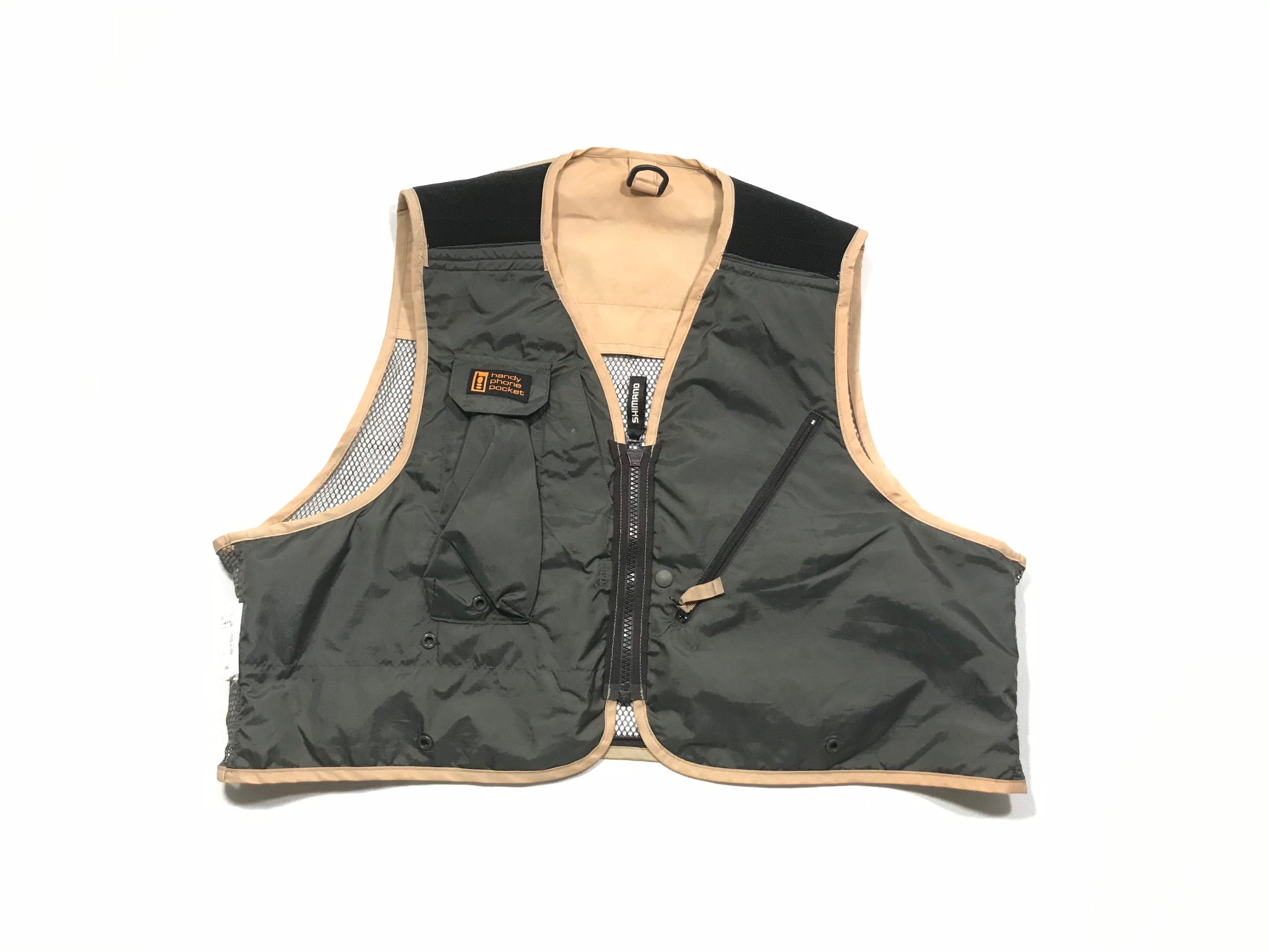 SHIMANO NEXUS Hyper Fishing Gear Hunting Vest Jacket Sz Large