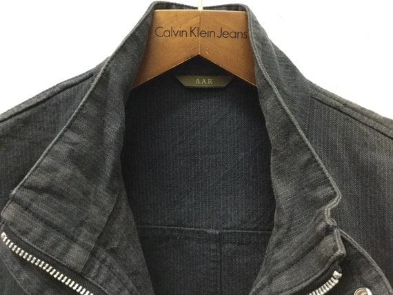 A.A.R Yohji Design Studio militaire tactique veste Japan Sz grand Made in Japan veste 59c090 A.A.R Yohji Design Studio militaire tactique veste Japan Sz grand Made in Japan veste 59c090