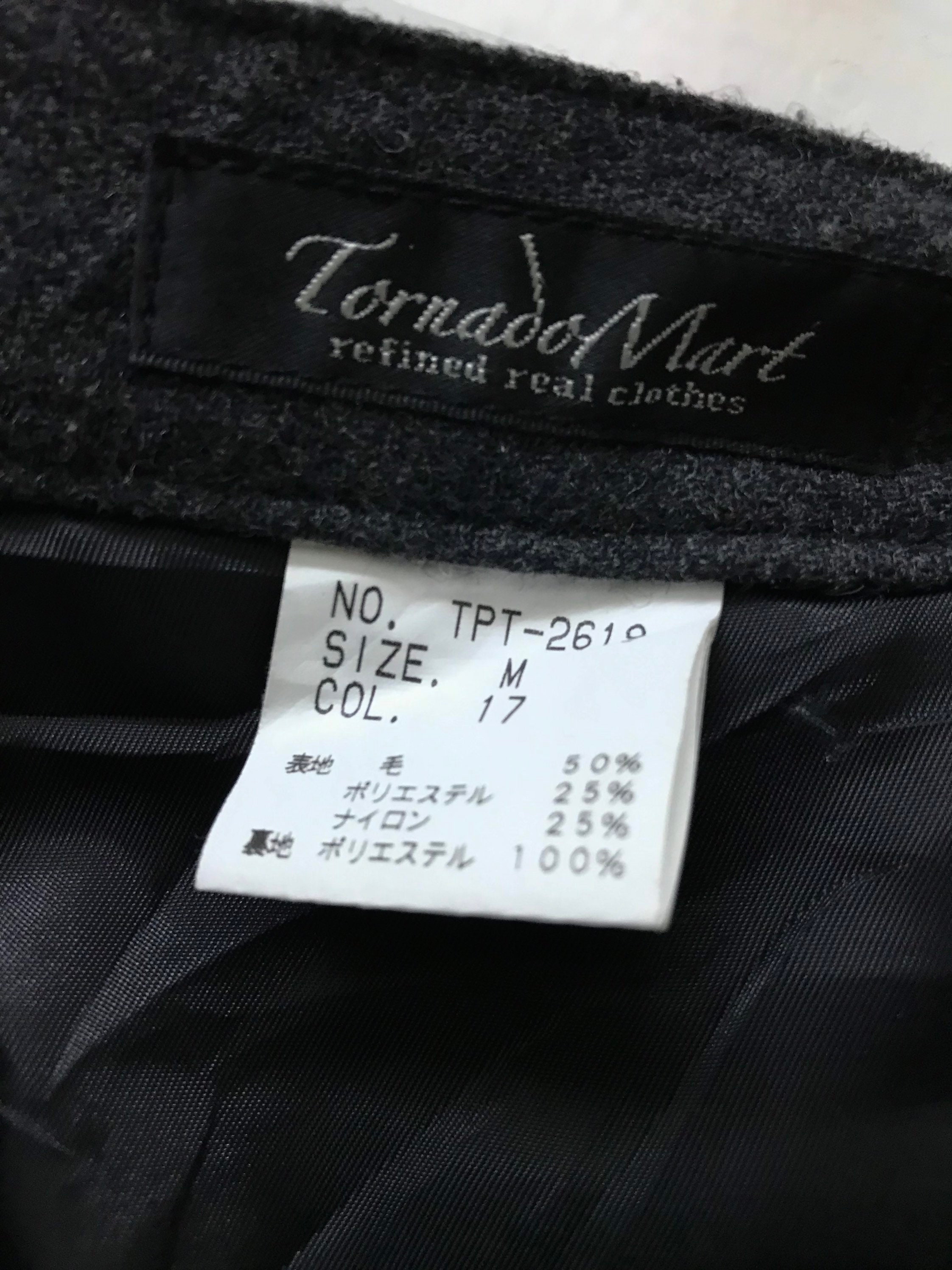 Kleding Gender-neutrale kleding volwassenen Broeken TORNADO MART Japans merk Cargo Pant Sz Medium 