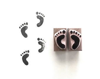 Little Feet Rubber Stamp | 003019