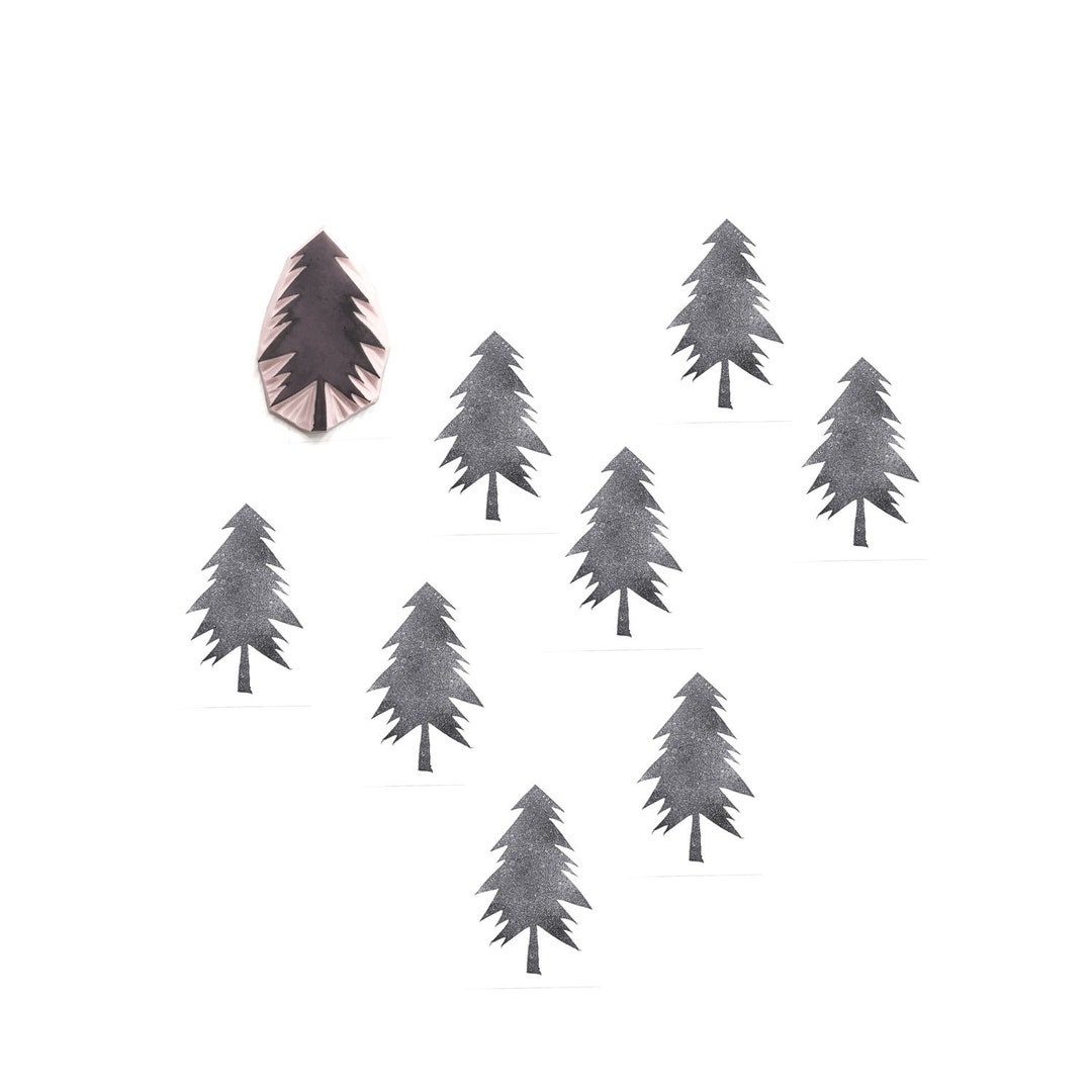 Pine Tree Stamp | 001001 - Etsy