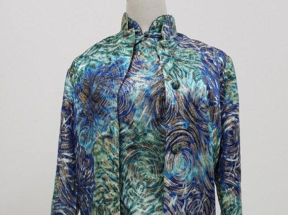 1960s Alfred Shaheen Cheongsam Set