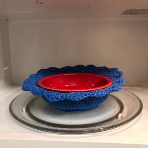 Scalloped Bowl Cozy Crochet Pattern